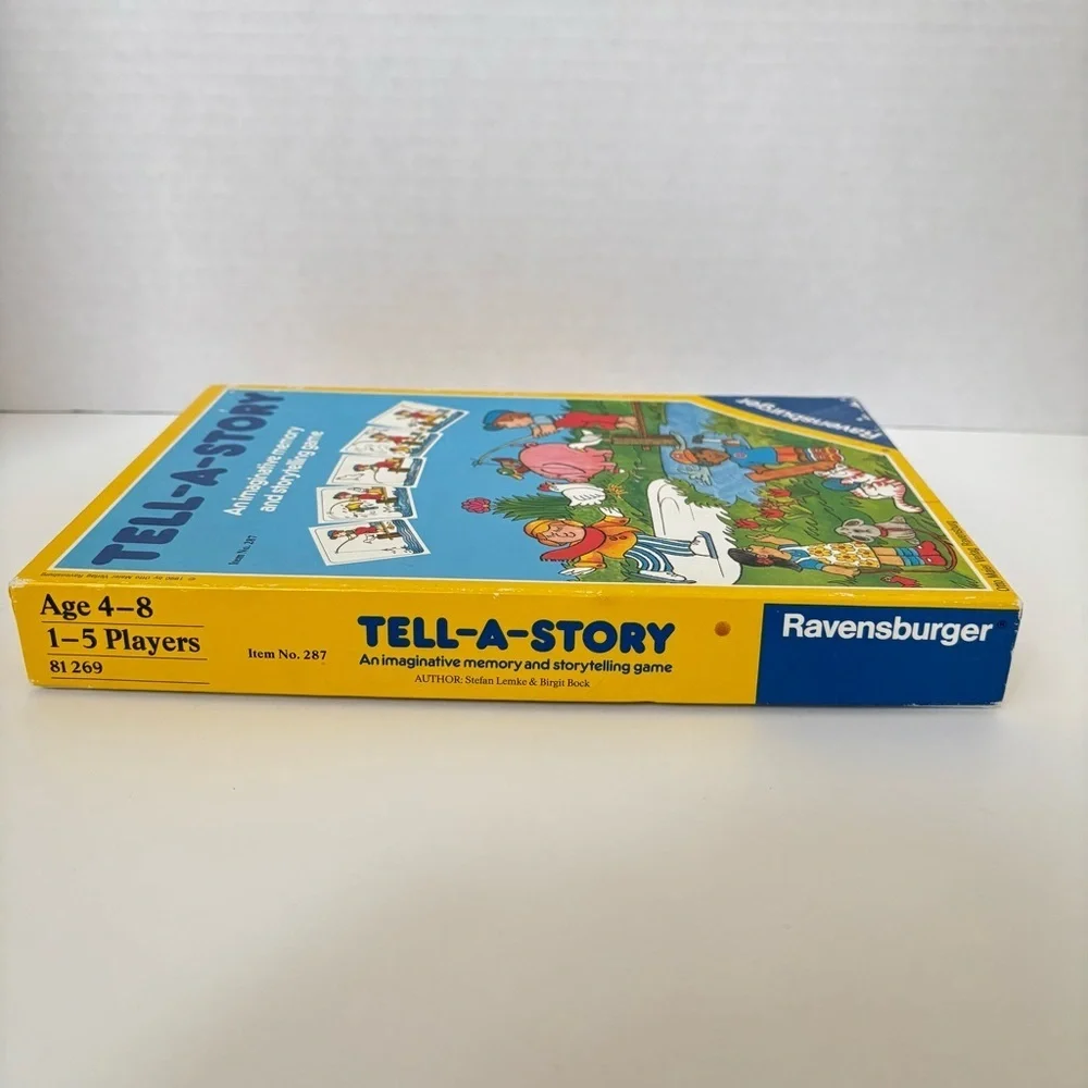 Ravensburger Vintage Memory Game Tell A Story Storytelling Kids Vtg Classic 1990